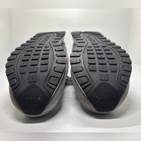 Reebok Classic Leather Gray Red Sneakers Men’s 9 - Picture 8 of 11